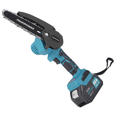 Аккумуляторная цепная пила бесщеточная ProfiPower MKGST-18V (Li-ion-1шт, 4,0Ач, 0-4500 об/мин,з/у,коробка)***