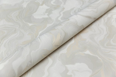 КМ7604 Обои KERAMA MARAZZI  виниловые Галатея база универсальная, серый золотой 1,06х10м (4)