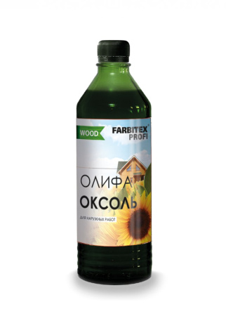 Олифа Оксоль ПВ 1л/0,86кг FARBITEX ПРОФИ GOOD FOR WOOD (12)