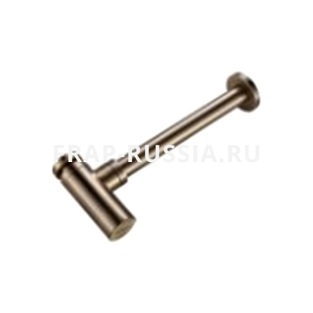 Нижняя часть сифона F82-4 гориз.выход БРОНЗА