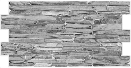 Панели стеновые 980х500х3мм Грейс Сланец Классический (10шт/уп)