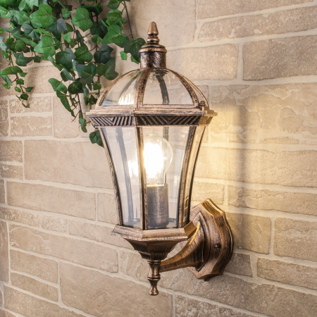 Сваетильник CAPELLA чёрное золото ELEKTROSTANDARD 