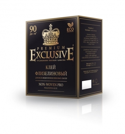 Клей Exclusive для флизелиновых обоев 500г PRO (24)