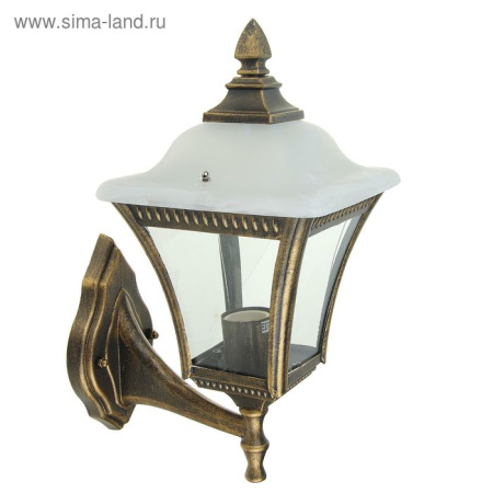 Свет-к ТДМ 60Вт ГЛАЗУРЬ  сад.парк. вверх, Прозрачная/Бронза, Е27  SQ0330-0327