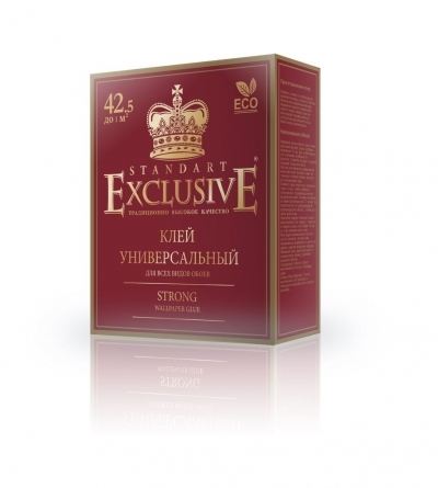 Клей Exclusive для обоев универсальный 250г STANDART (24)