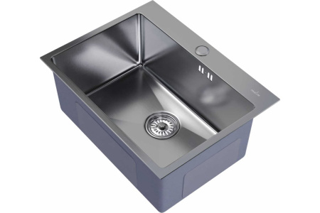 Мойка настольная MixLine PRO 3,0мм 60х45 глубина 22см + сифон САТИН 547235    