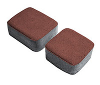 Плит.трот. Старый город 2 камня (115*115*60, 172*115*60) красная (1 поддон 12,67/1779кг)1м2=30+30     Зенит Черноземье