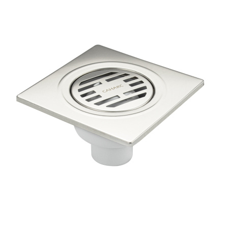 Трап Санакс тр00012 нерж сталь 150х150 вертикальный