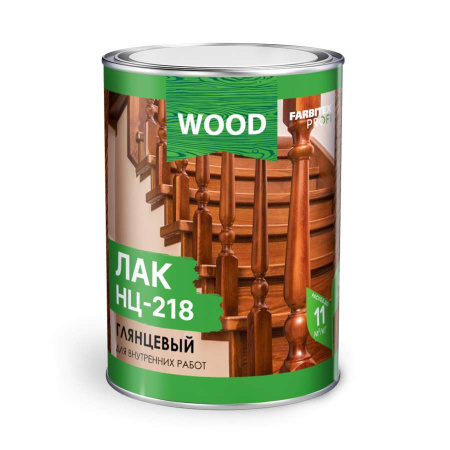 Лак глянцевый НЦ-218 (1,7кг) FARBITEX ПРОФИ GOOD FOR WOOD (6)