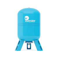Бак мембранный для водоснабжения  Wester WAV50 d=1"