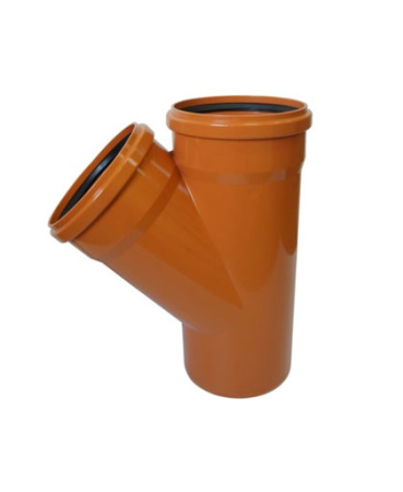 Тройник канализ. РР D-200/200 (45) наружн.