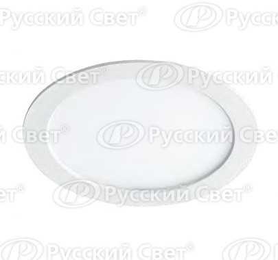 Светильник светод. круг  9W белый 4000К d145*25мм IP20 JazzWay