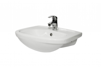 Умывальник мебельный АЛЬФАНА 52см с/о белый 