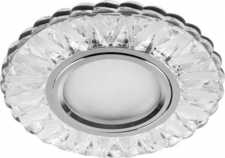 Feron CD930 50W 15*2835 прозрачный хром SMD 4000К MR16  **