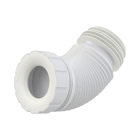 AlcaPlast A97SN Труба гибкая для выпуска унитаза 200-520мм