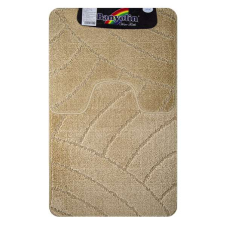 Коврик CLASSIC UNI 201825 двойной 55х90+45х55 Коричневый 00311