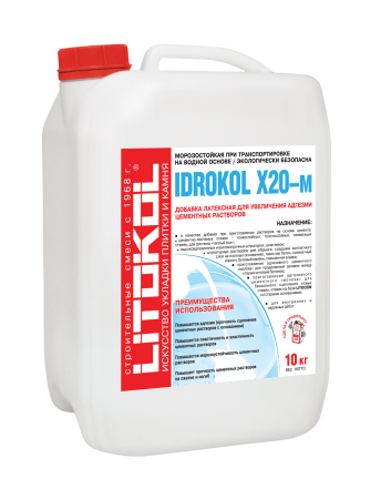 Латексная добавка IDROKOL X20-м 10 кг Litokol 
