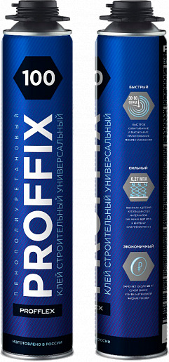 Клей-пена PROFFIX 100 850мл 950гр