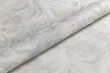 КМ6201 Обои KERAMA MARAZZI  виниловые Оазис мотив, cерый, белый 1,06х10м (4)