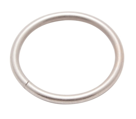 Кольцо D25 Простое Сатин АС МАРТ (уп 10шт)