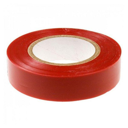 2007011 Изолента ПВХ 15мм/10м КРАСНАЯ