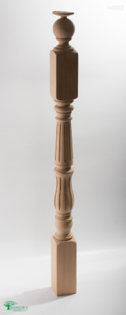 Столб заходной Кубок Бук 1200*80*80 PLP