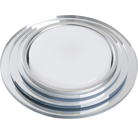 Светильник FERON CD5024 прозрачный хром круг 15W GX53  40524