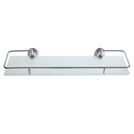 Полочка 5587 BRIMIX под зеркало стеклянная с бортом