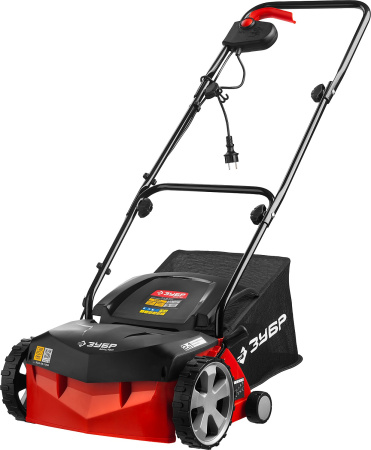 ЗСЭ-32-1000 Аэратор-скарификатор электрический Зубр 2 в 1, ш/с 366 мм, 1000Вт