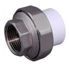 Муфта комб.разъем.вн.рез. 25*1/2" Tebo (10шт в уп)