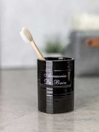 BAIN NOIR Стакан д/зубных щеток W-CE0986A-TB