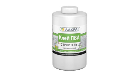 Клей ПВА Универсальный строитель (канистра) 2,3кг Лакра