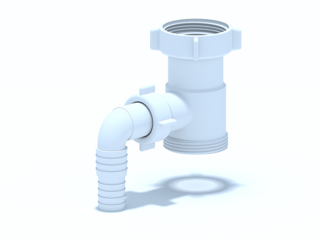 M110 Отвод стиральной машины 1 1/2х1 1/2 (40)