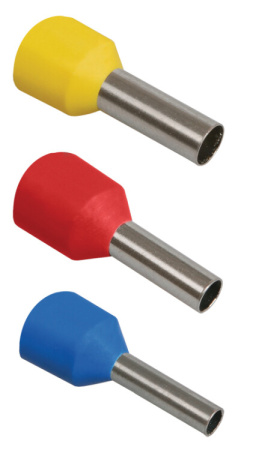 Наконечник кабельный НШвИ  1,5-8,2 красный  (100шт/уп)