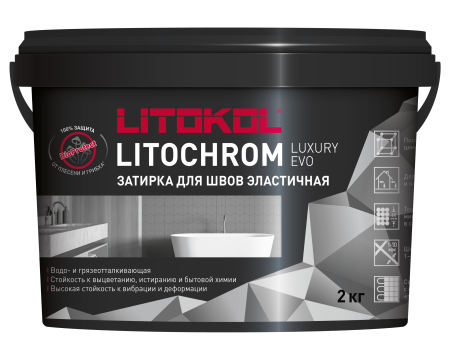 Затирка LITOCHROM 1-6 LUXURY EVO LLE.360 сизый Litokol 2кг