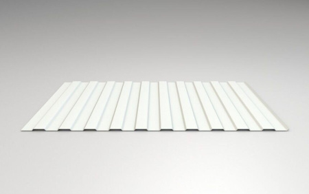 Профнастил С-8 1200/1150 PE 0,4 RAL 9003 сигн-белый 2м 