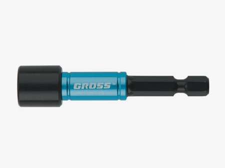 Бита Gross с торцевой головкой 10mm, магнит Nut-Drive арт 11619    