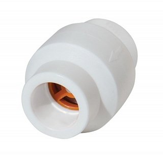 Клапан обратный 40 PN10 (1шт в уп) TUM Plastik (Турция)