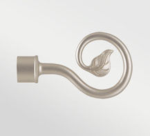 Наконечник (d 16) ДДА DIY Плющ Золото антик (2 шт/уп)