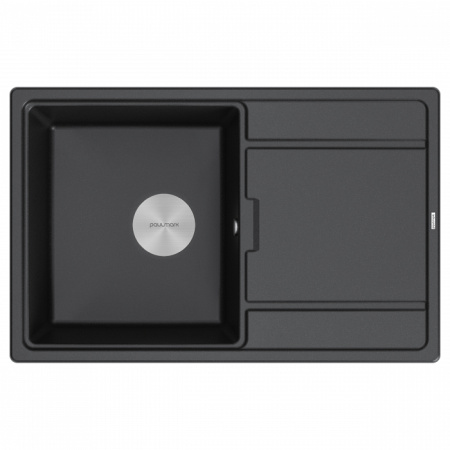 Мойка Paulmark FLUGEN IT-granit 780х500мм PM217850-BL Черный