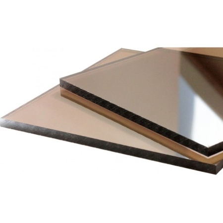 Монолитный поликарбонат 06мм 3050*2050мм бронза Юг-ойл- пласт