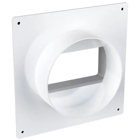 Соединитель каналов 511SK10NP с накл.пластиной пластик 55х110 D100  ЭраВент (28)