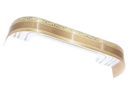 Бленда д/карниза ПВХ 70мм ЛЕ-ГРАНД Монарх Песок (30м/рул) (распродажа)***