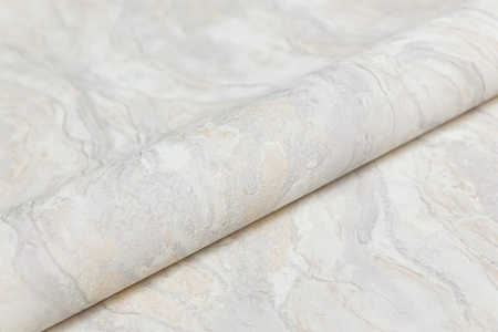 КМ8005 Обои KERAMA MARAZZI виниловые Венето база универс. 2, серый бежевый, 1,06х10,05м (6)