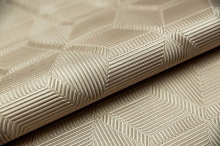 КМ5103 Обои KERAMA MARAZZI  виниловые Геометрия, мотив, бежевое золото. 1,06х10м (4)