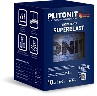 PLITONIT Гидролента SuperElast-10м гидроизоляционная лента