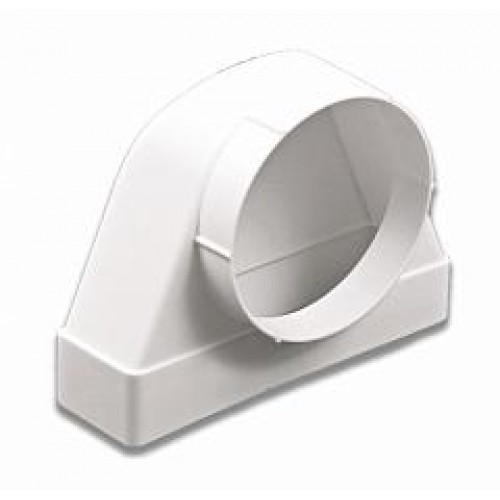 Соединитель угловой пл. канал-круглы 511СК10КП   40  ЭраВент