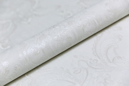 КМ7701 Обои KERAMA MARAZZI  виниловые Ориент мотив, белый 1,06х10м (6)