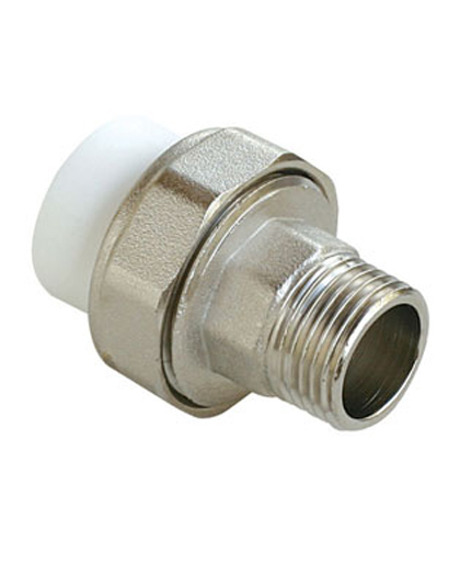 Муфта комб.разъемная нар.рез. 25*3/4" Tebo американка