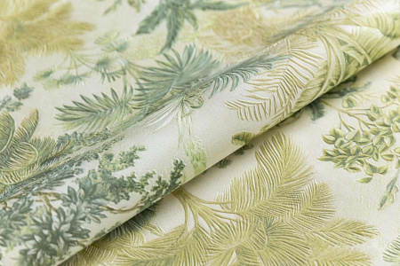 КМ6204 Обои KERAMA MARAZZI  виниловые Оазис мотив, зелёный 1,06х10м (4)